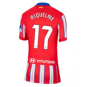 Atletico Madrid Rodrigo Riquelme #17 Dámské Domácí Dres 2024-25 Krátký Rukáv